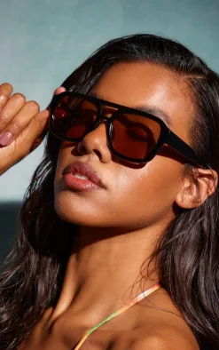 PrettyLittleThing Aviator Sunglasses*A.KJÆRBEDE Aviator Sunglasses