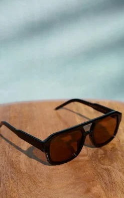 PrettyLittleThing Aviator Sunglasses*A.KJÆRBEDE Aviator Sunglasses