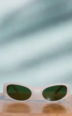 PrettyLittleThing Visor Sunglasses*A.KJÆRBEDE Mirrored Lens Visor Sunglasses