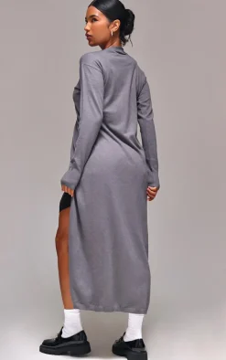 PrettyLittleThing Cardigans*Basic Fine Knit Maxi Cardigan