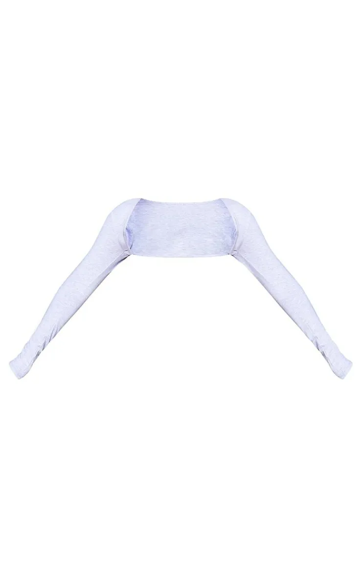 PrettyLittleThing Gym Wear*Marl Sculpt Yoga Shrug