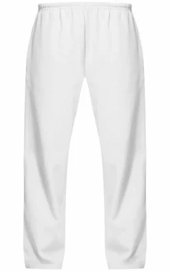 PrettyLittleThing Grey Sweatsuits*Premium Thin Waistband Straight Leg Sweat Sweatpants