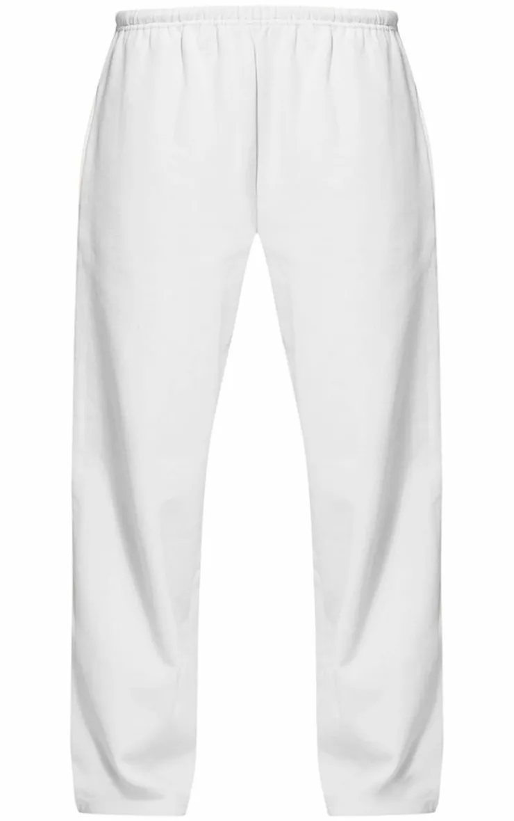 PrettyLittleThing Grey Sweatsuits*Premium Thin Waistband Straight Leg Sweat Sweatpants