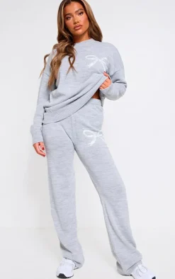 PrettyLittleThing Knitted Two Piece Sets*Soft Knit Wide Leg Sweatpants