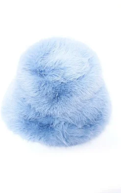PrettyLittleThing Hats*Faux Fur Fluffy Bucket Hat