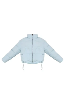 PrettyLittleThing Puffer Jackets*Heart Pocket Detail Puffer Coat