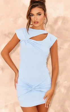 Soft Touch Cut Out Mini Dress-PrettyLittleThing Sale