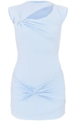 Soft Touch Cut Out Mini Dress-PrettyLittleThing Sale