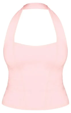 Bengaline Square Neck Top-PrettyLittleThing Sale