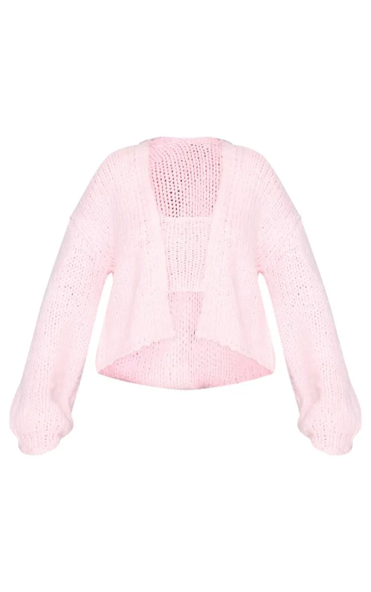 PrettyLittleThing Cardigans*Chunky Knit Cami Top And Cardigan Set