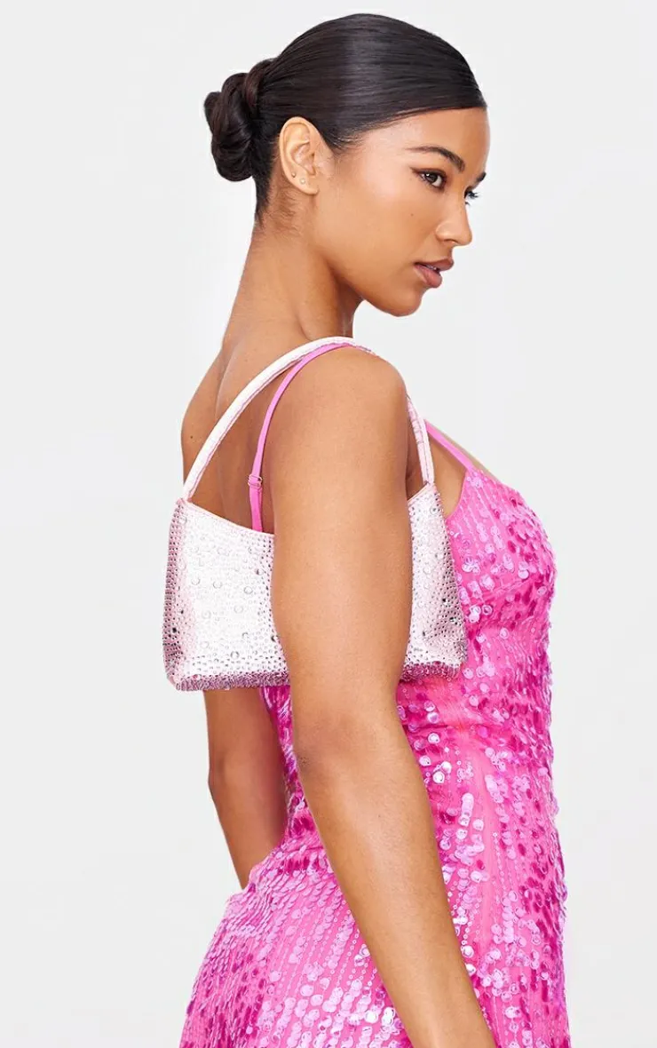 PrettyLittleThing Shoulder Bags*Diamante Shoulder Bag