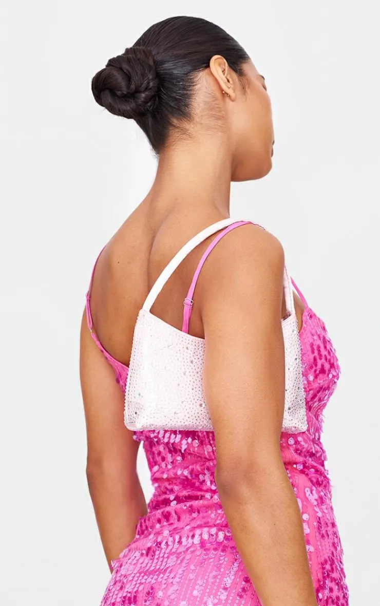 PrettyLittleThing Shoulder Bags*Diamante Shoulder Bag