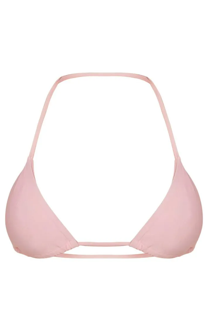 Baby Pink Mix & Match Triangle Bikini Top