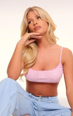 PrettyLittleThing Bralets*Pointelle Bralet Top