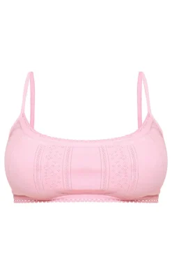 PrettyLittleThing Bralets*Pointelle Bralet Top