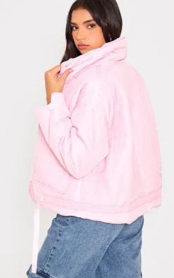 PrettyLittleThing Puffer Jackets*Quilted Padded Longline Jacket