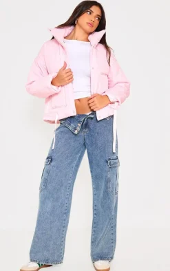 PrettyLittleThing Puffer Jackets*Quilted Padded Longline Jacket