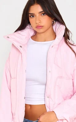 PrettyLittleThing Puffer Jackets*Quilted Padded Longline Jacket