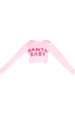 PrettyLittleThing Sweaters*Santa Baby Christmas Sweater
