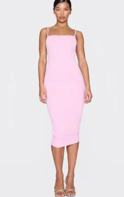 Strappy Midi Dress-PrettyLittleThing Hot