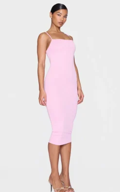 Strappy Midi Dress-PrettyLittleThing Hot