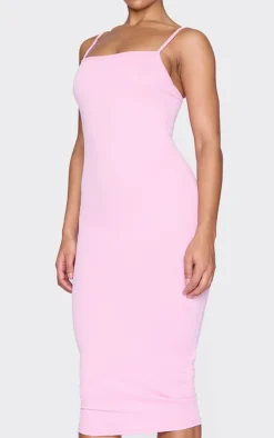 Strappy Midi Dress-PrettyLittleThing Hot