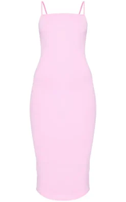 Strappy Midi Dress-PrettyLittleThing Hot