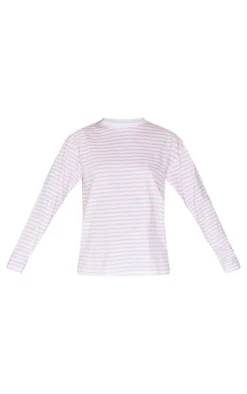 PrettyLittleThing T-Shirts*Stripey Oversized T Shirt