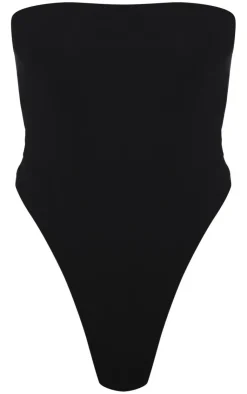 PrettyLittleThing Tube Tops*Basic Cotton Blend Bandeau Bodysuit