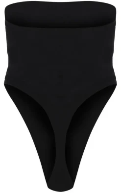 PrettyLittleThing Tube Tops*Basic Cotton Blend Bandeau Bodysuit