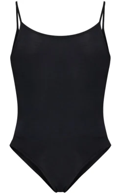 PrettyLittleThing Basic Tops*Basic Cotton Blend Scoop Neck Bodysuit