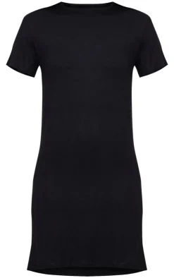 Basic Short Sleeve T Shirt Dress-PrettyLittleThing Discount