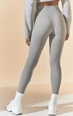 PrettyLittleThing Snatched*Basic Structured Snatched Rib Leggings