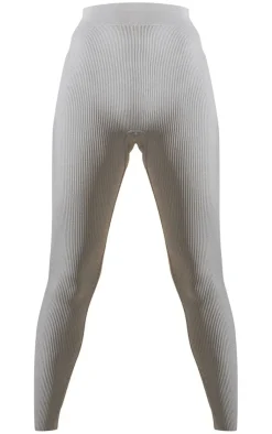 PrettyLittleThing Snatched*Basic Structured Snatched Rib Leggings