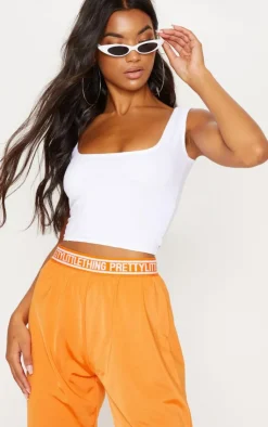 PrettyLittleThing Basic Tops*Basic Crop Top