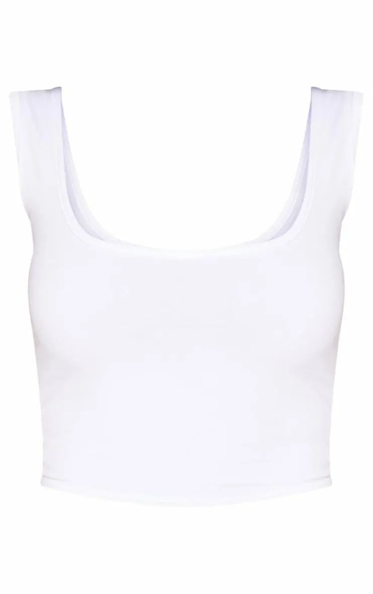 PrettyLittleThing Basic Tops*Basic Crop Top