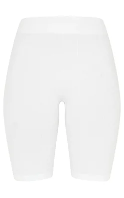PrettyLittleThing Snatched*Basic Structured Snatched Rib Bike Shorts