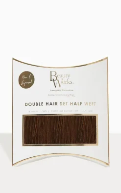 PrettyLittleThing Hair Extensions*Beauty Works 18 inch Double Hair Set Weft Clip in Extensions