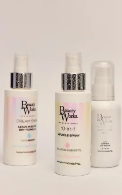 PrettyLittleThing Hair Care*Beauty Works Styling Heroes Travel Trio Gift Set