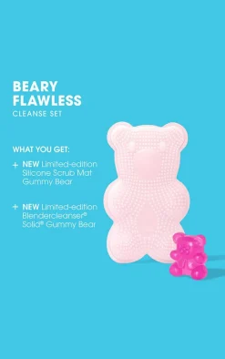 PrettyLittleThing Cleansers*Beautyblender The Sweetest Blend Bear Necessities Cleansing Set