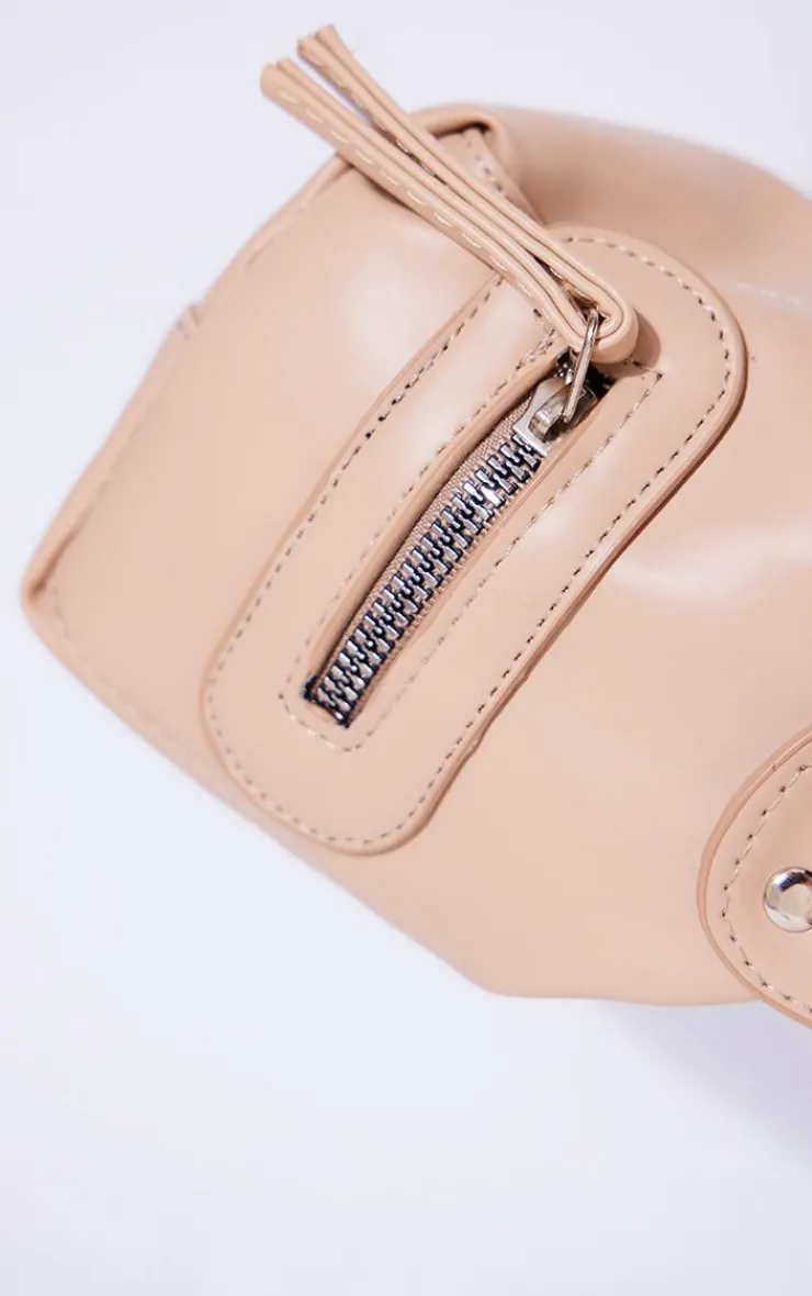 PrettyLittleThing Shoulder Bags*Buckle Slouchy Rectangular Shoulder Bag