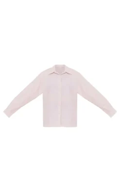 PrettyLittleThing Shirts*Cotton Oversized Fit Shirt