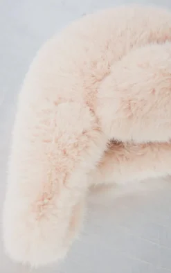 PrettyLittleThing Hats*Faux Fur Trucker Hat