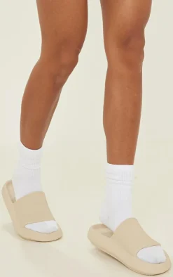 PrettyLittleThing Slides*Flatform Sole Rubber Slides