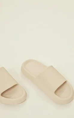 PrettyLittleThing Slides*Flatform Sole Rubber Slides
