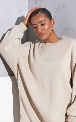 PrettyLittleThing Sweater Dresses*Oversized Sweatshirt Dress