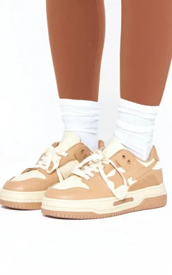 PrettyLittleThing Sneakers*Star Flat Sole Lace Up Sneakers