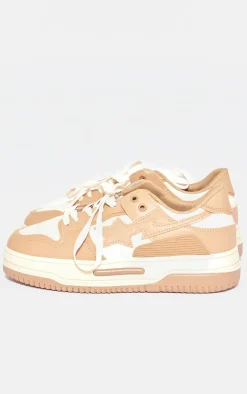 PrettyLittleThing Sneakers*Star Flat Sole Lace Up Sneakers