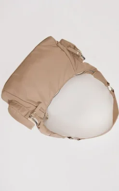 PrettyLittleThing Shoulder Bags*Zip Nylon Shoulder Bag