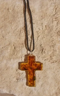 PrettyLittleThing Necklaces*Abstract Cross Charm Choker